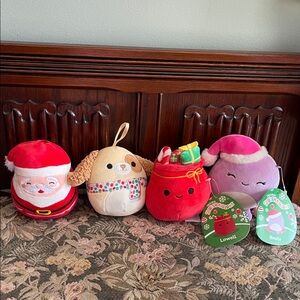Holiday Squishmallows set.